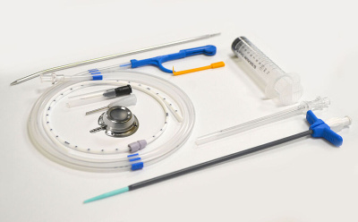 Система для венозно-артериального доступа c портом эллипсовидным PORT TI (титановым) с катетером 8 F и набором для установки купить оптом в Нальчике