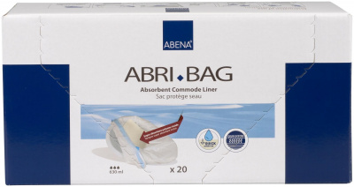 Abri-Bag Гигиенические впитывающие пакеты для туалета 51,5x39 см купить оптом в Нальчике