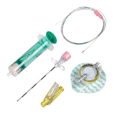 Набор для эпидуральной анестезии Перификс 420 18G/20G, фильтр, ПинПэд, шприцы, иглы  купить оптом в Нальчике